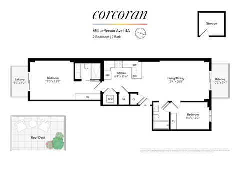654 Jefferson Ave #4A, Brooklyn, NY 11221