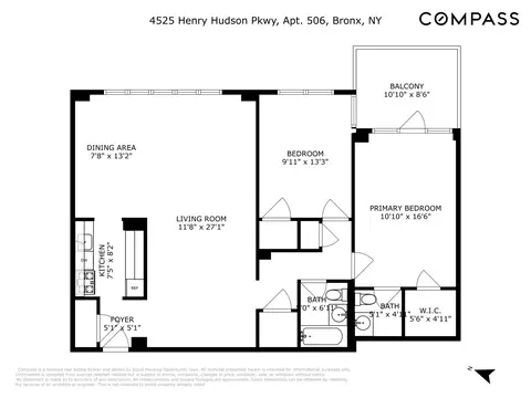 4525 Henry Hudson Pkwy W #506, New York City, NY 10471