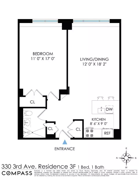 330 3rd Ave #3F, New York, NY 10010