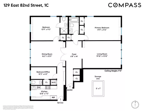 129 E 82nd St #1C, New York, NY 10028