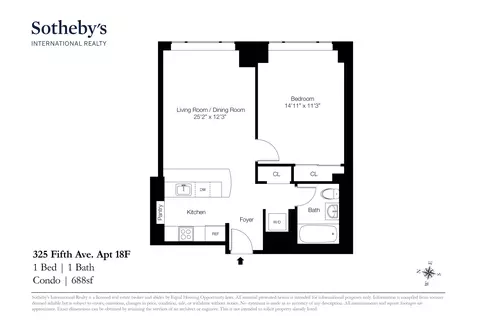 325 Fifth Ave #18F, New York, NY 10016
