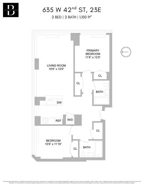 635 W 42nd St #23E, New York, NY 10036