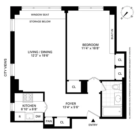 357 E 57th St #16B, New York, NY 10022