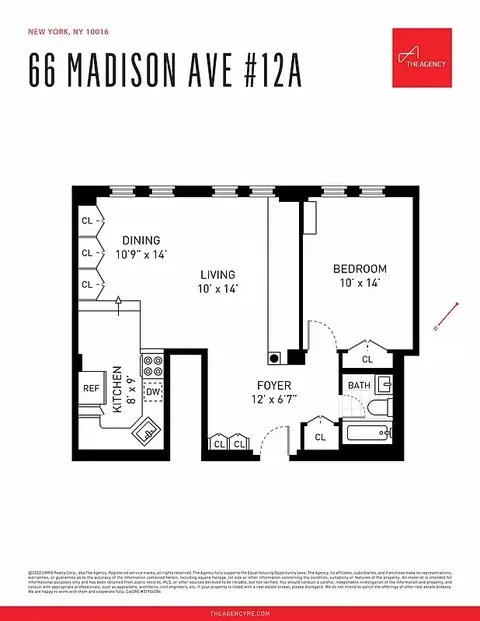 66 Madison Ave #12A, New York, NY 10016