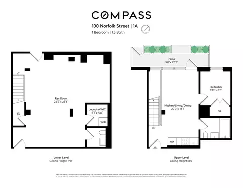 100 Norfolk St #1A, New York, NY 10002