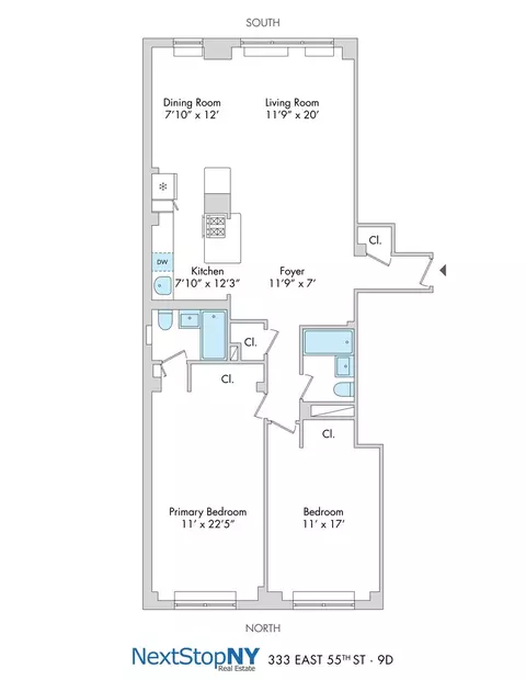 333 E 55th St #9D, New York, NY 10022