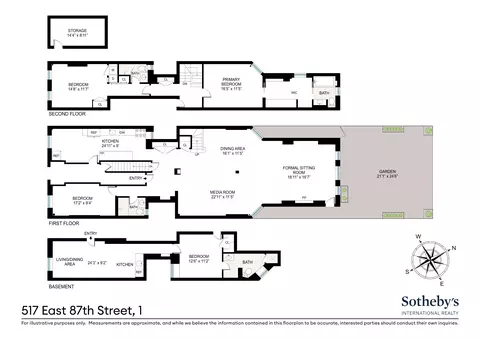 517 E 87th St #TRIPLEX, New York, NY 10128