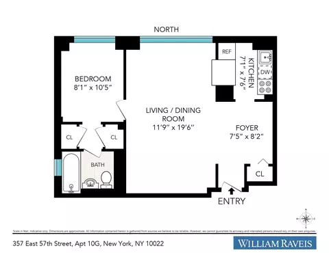 357 E 57th St #10-G, New York, NY 10022