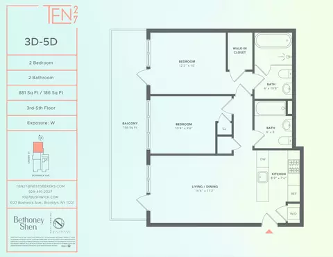 1027 Bushwick Ave #3-D, Brooklyn, NY 11221