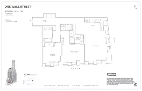 1 Wall St #614, New York, NY 10005