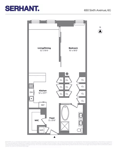650 6th Ave #6G, New York, NY 10011