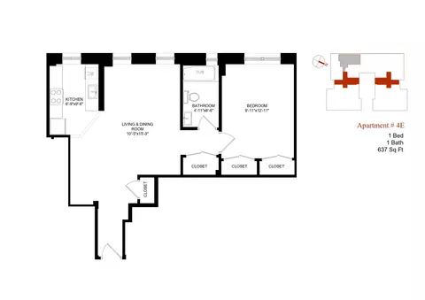 86 Thayer St #4-E, New York, NY 10040