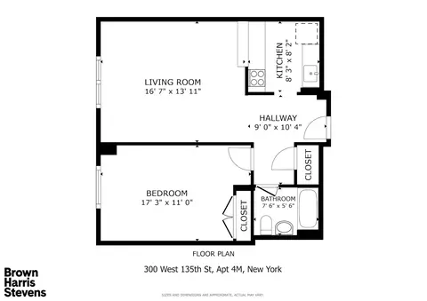 300 W 135th St #4M, New York City, NY 10030