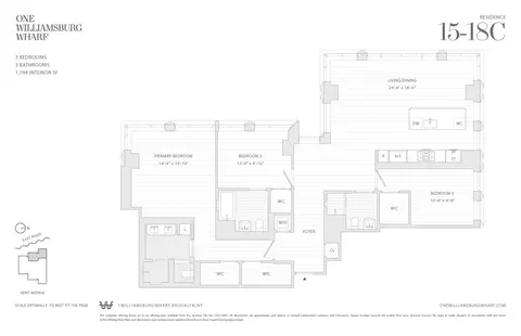 480 Kent Ave #15C, Brooklyn, NY 11249