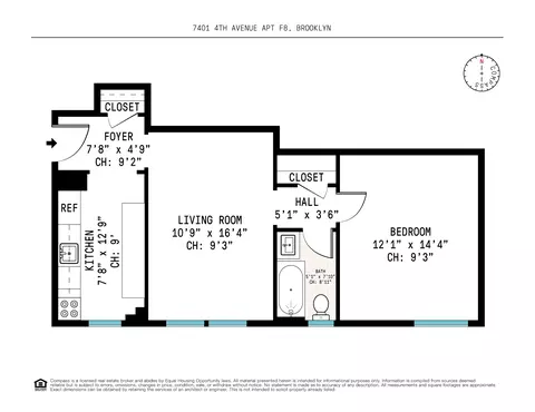 7401 4th Ave #F8, Brooklyn, NY 11209
