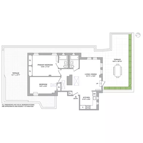 55 W 95th St #PHE, New York, NY 10025