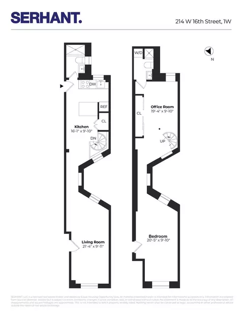 214 W 16th St #1W, New York, NY 10011