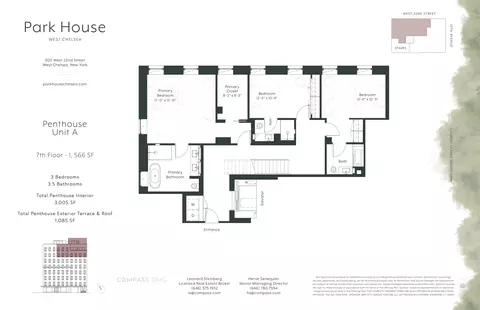500 W 22nd St #PHA, New York, NY 10011
