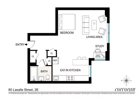 80 La Salle St #2E, New York, NY 10027