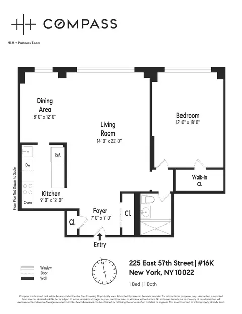 225 E 57th St #16K, New York, NY 10022