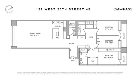 129 W 20th St #4B, New York, NY 10011