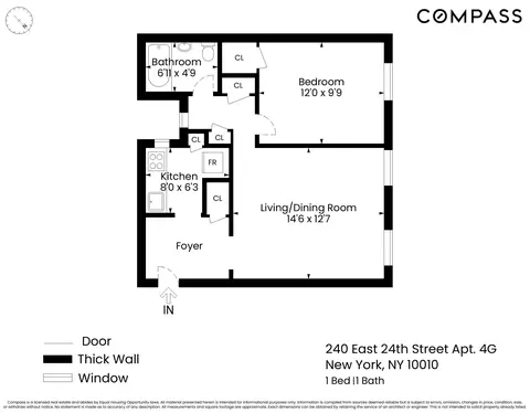 240 E 24th St #4G, New York, NY 10010