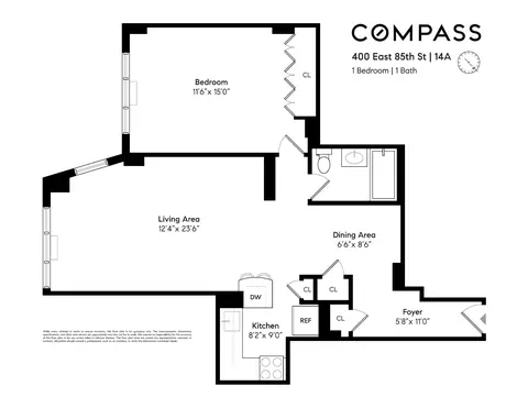 400 E 85th St #14A, New York, NY 10028