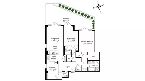 416 Washington St #2J, New York, NY 10013