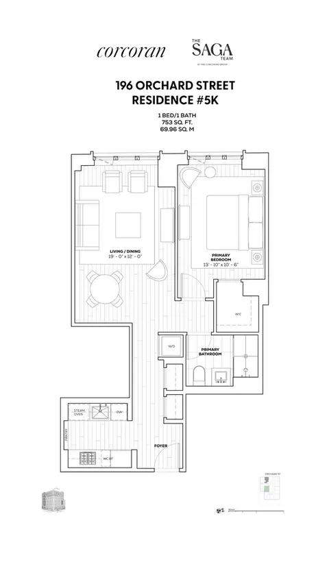 196 Orchard St #5K, New York, NY 10002