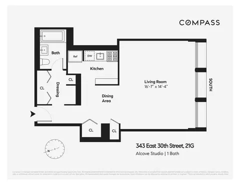 343 E 30th St #21G, New York, NY 10016