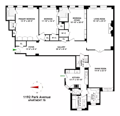 1192 Park Ave #7B, New York, NY 10128