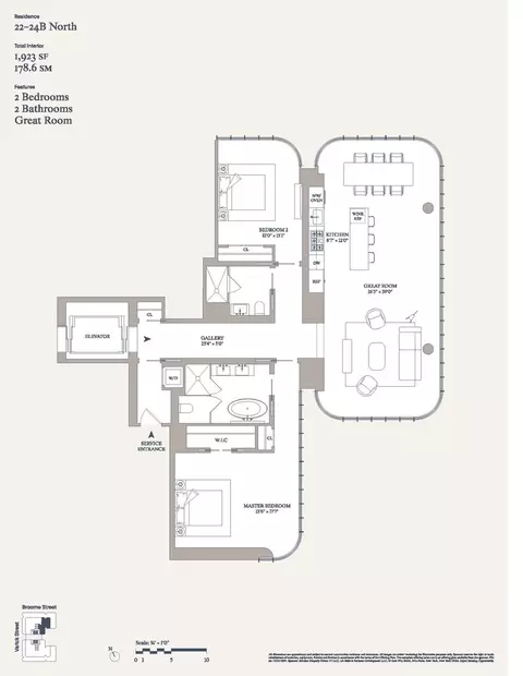 565 Broome St #N24B, New York, NY 10013