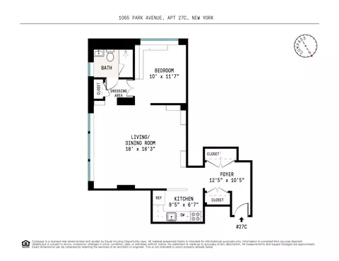 1065 Park Ave #27C, New York, NY 10128