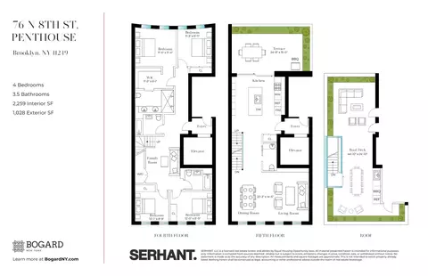 76 N 8th St #PH, Brooklyn, NY 11249