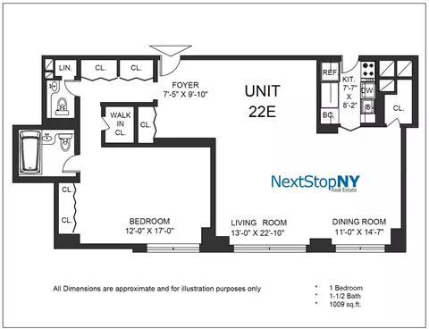 400 E 56th St #22E, New York, NY 10022