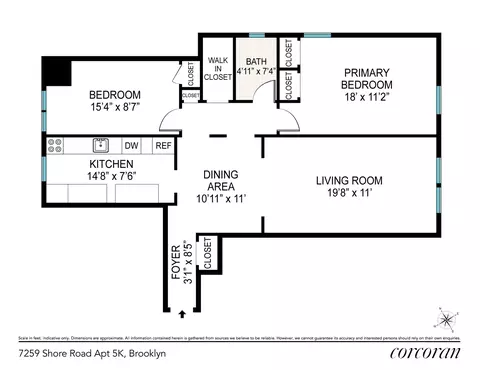 7259 Shore Rd #5K, Brooklyn, NY 11209
