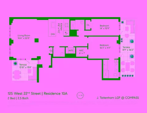 125 W 22nd St #10A, New York, NY 10011