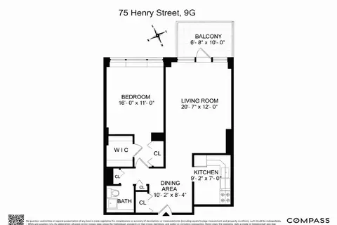 75 Henry St #9G, Brooklyn, NY 11201