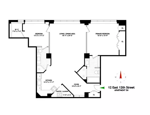 12 E 12th St #5N, New York, NY 10003