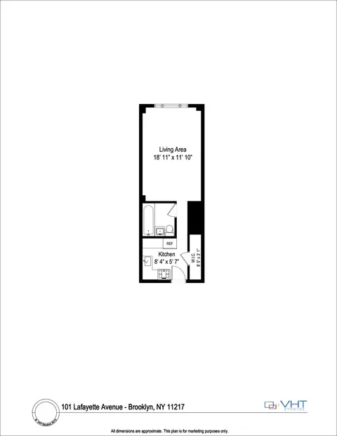 101 Lafayette Ave #12L, Brooklyn, NY 11217