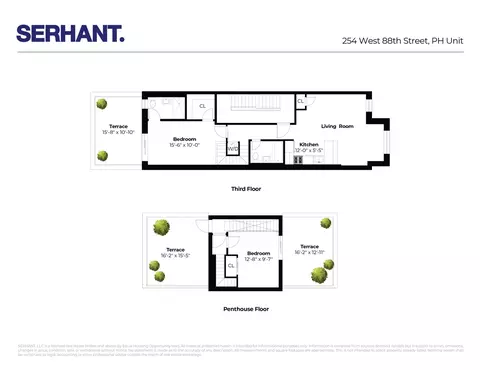 254 W 88th St #PH, New York, NY 10024