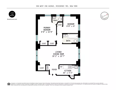 599 W End Ave #7BC, New York, NY 10024