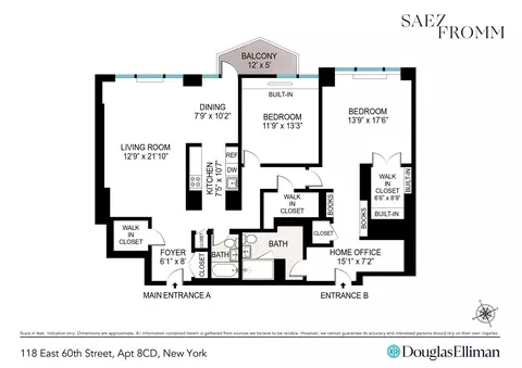 118 E 60th St #8CD, New York, NY 10022