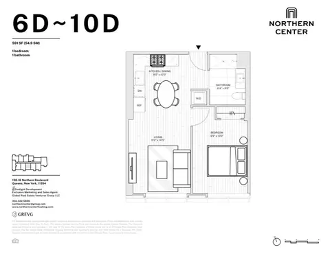 138-18 Northern Blvd #8D, Flushing, NY 11354
