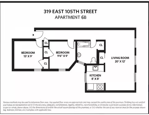 319 E 105th St #6B, New York, NY 10029