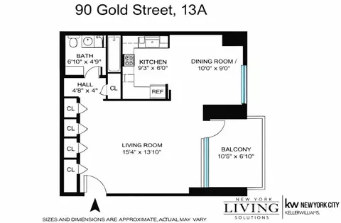 90 Gold St #13A, New York, NY 10038