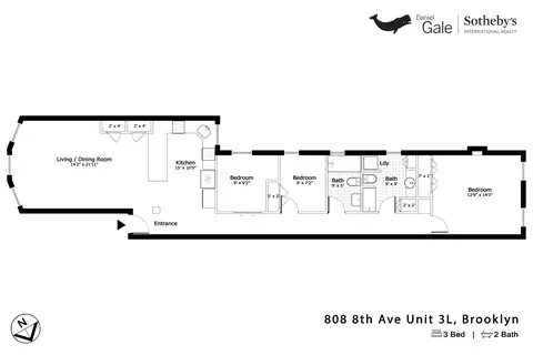 808 8th Ave #3L, Brooklyn, NY 11215