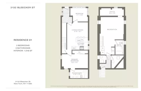 2132 Bleecker St #1, New York City, NY 11385