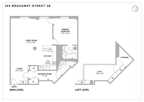 395 Broadway #3B, New York, NY 10013