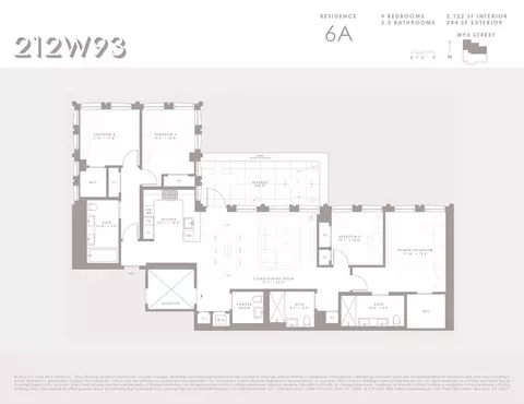212 W 93rd St #6A, New York, NY 10025